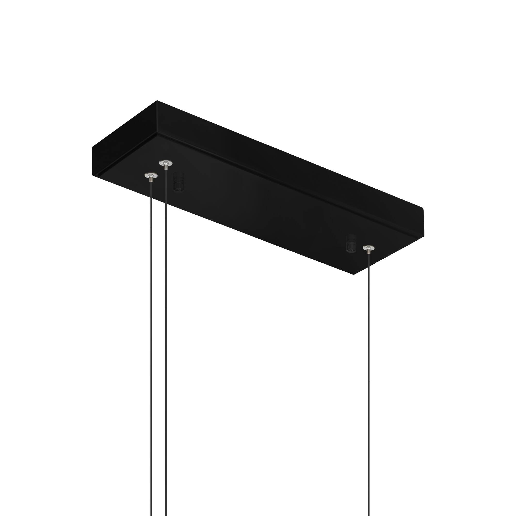 Alt View 3. CWI Lighting - Candora Integrated LED Black Island/Pool Table Light - Black.