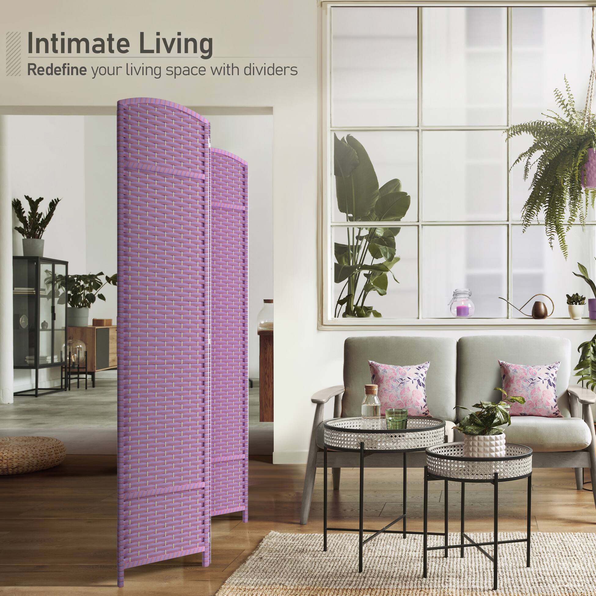 Intimate Living  
Redefine your living space with dividers