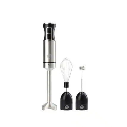 Front. MasterChef - 400W Hand Blender, Stainless Steel - Black.
