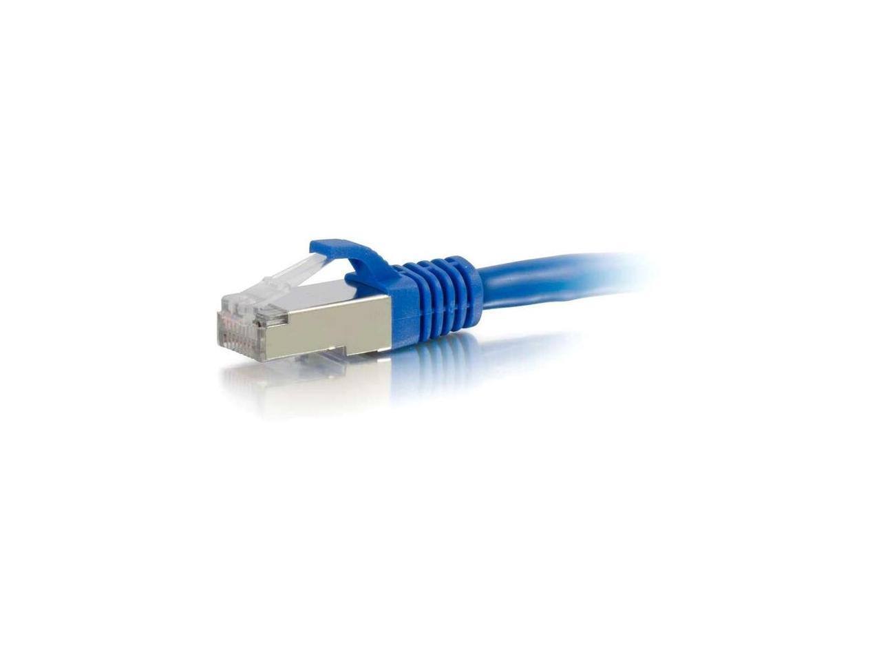 Alt View 2. Cables to Go - C2G 12ft Cat6 Snagless Shielded (STP) Network Patch Cable - Blue.