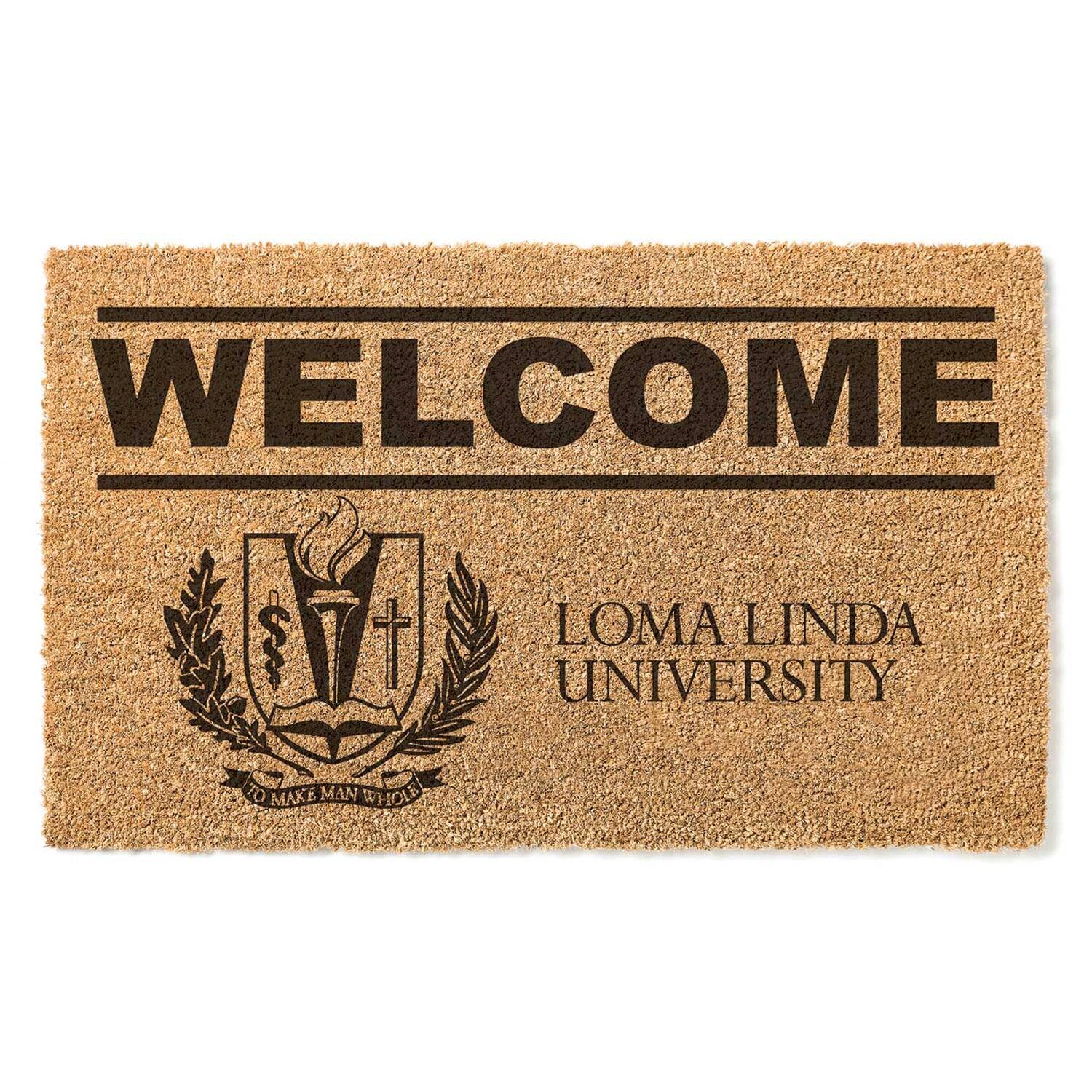LLU Lions 18" x 30" Welcome Doormat