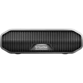 SanDisk Professional - G-DRIVE 12TB External USB-C 3.2 Gen2 Hard Drive - Black