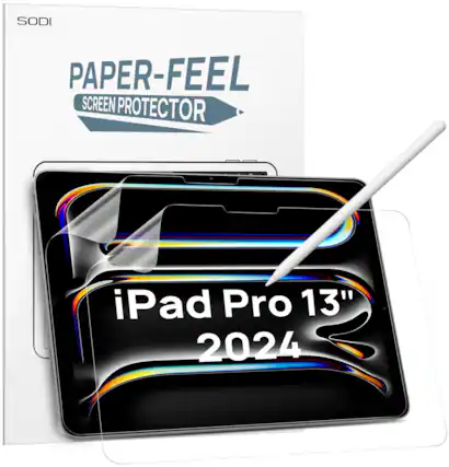 SODI PAPER-FEEL SCREEN PROTECTOR iPad Pro 13" 2024