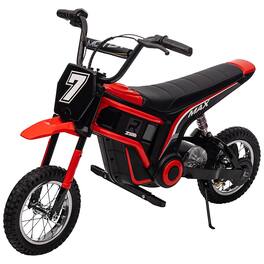 GARVEE - 24V Kids Electric Dirt Bike with 350W Motor & 3-Speed Modes | Reaches 14.29 MPH, ASTM-Certified, LED Lights & Music