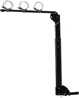 Saris - Grand Slam 3-Bike Hitch Rack – Tilting, Foldable, 105 lbs Cap - Carbon Black