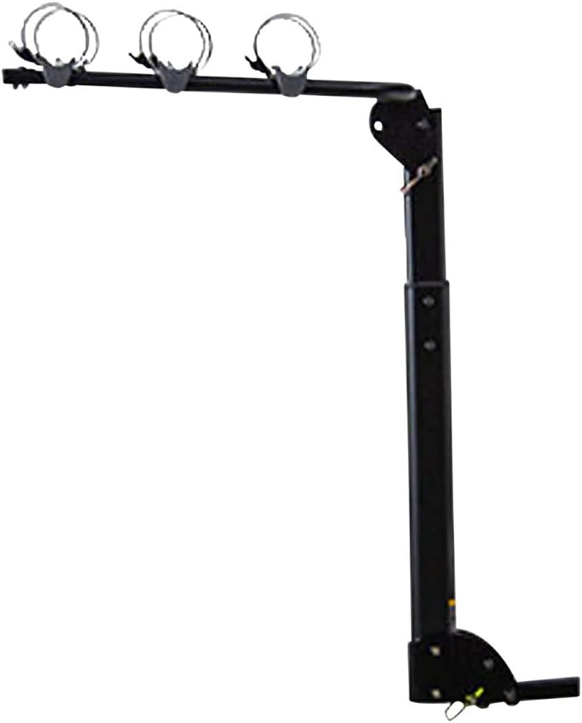Front. Saris - Grand Slam 3-Bike Hitch Rack – Tilting, Foldable, 105 lbs Cap - Carbon Black.