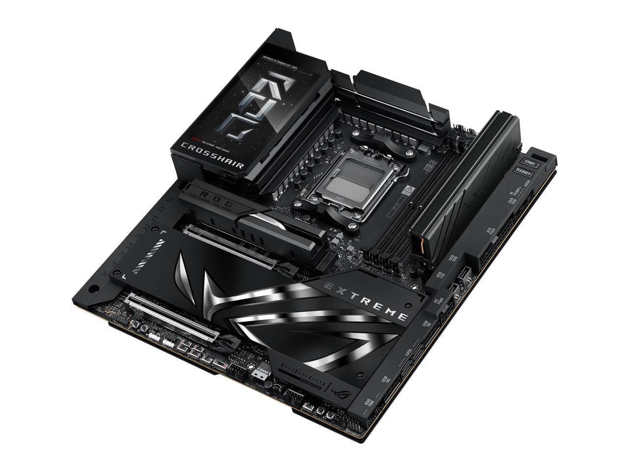 CROSSHAIR  
ROG  
EXTREME  

FLEXKEY  
SATA  
PCIe  
M.2  
DRAM  
RE  
TREME  
FLEXKEY