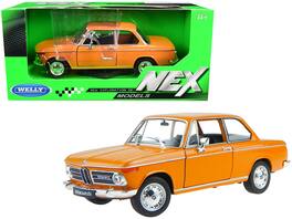 BMW 2002ti 1/24 Diecast Model Car by Welly - Orange