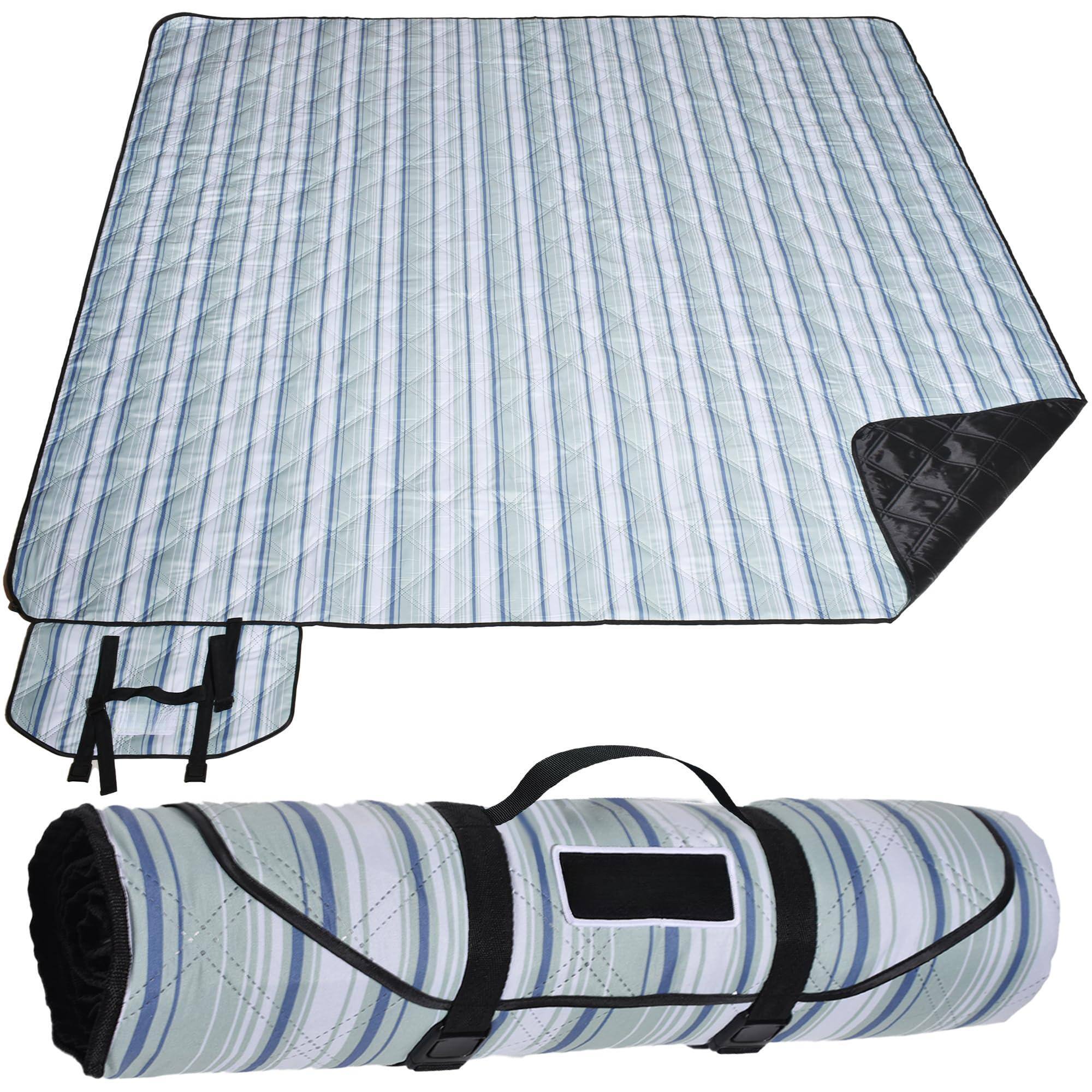 Front. Cedar Assembly - Large Picnic Mat Outdoor Camping Tent Mate. Easy To Carry And Store Water-resistant Dust-proof Sand-proof M... - Green-80" x 60".