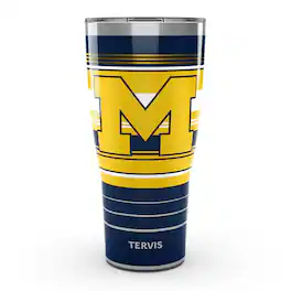 Tervis - Michigan Wolverines 30oz. Hype Stripes Stainless Steel Tumbler - Multicolor