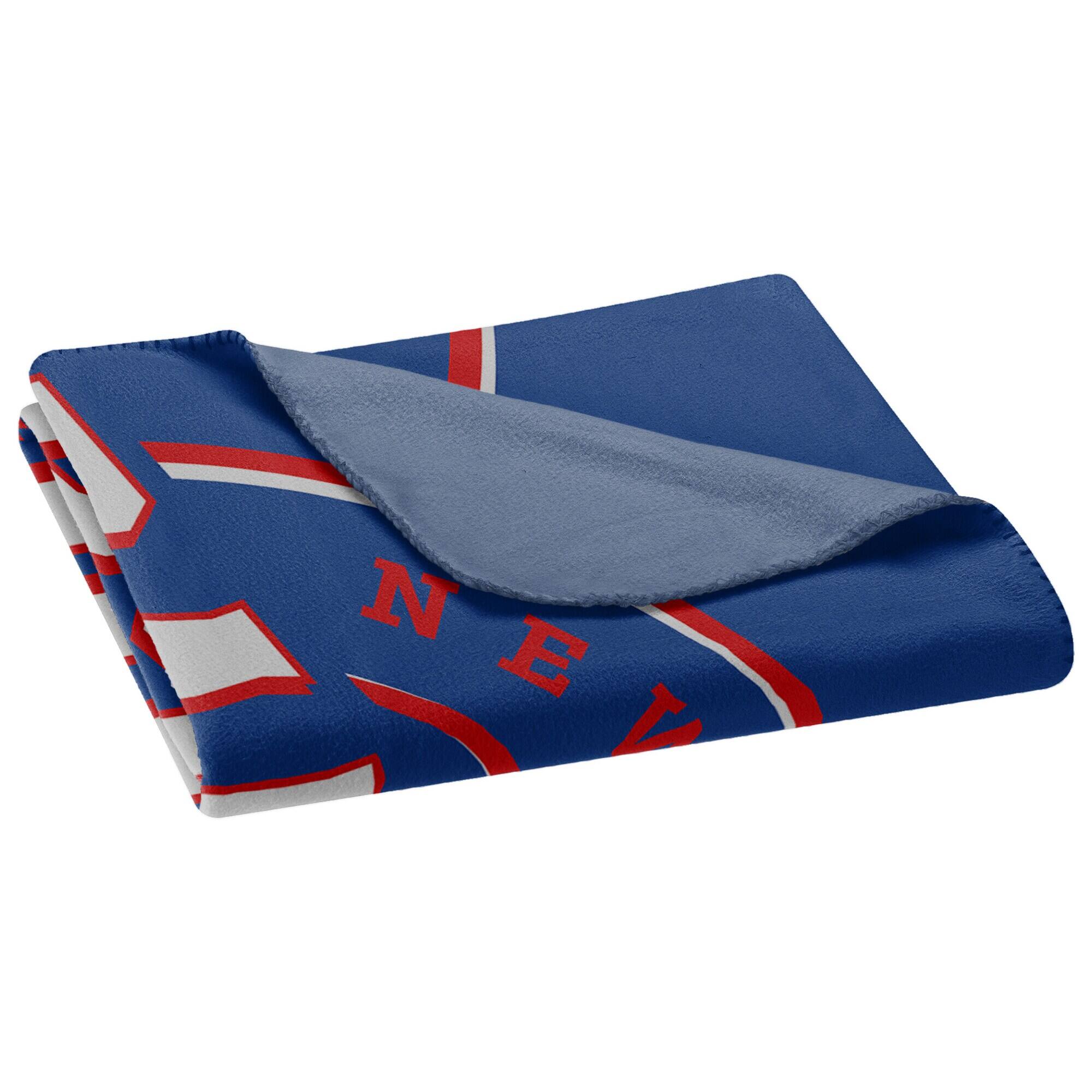 Alt View 2. Northwest - New York Rangers 50" x 60" Campaign Fleece Throw - Blue.