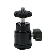 Front. On Stage Stands - On-Stage CM03 Camera Adapter with Shoe Mount - "NA".