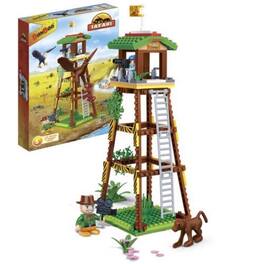 BanBao - Watch Tower Building Kit STEM Toy (170PCS) Building Set for Kids