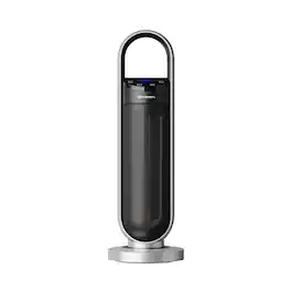 Emerson - SmartVoice 25" Tower Space Heater, 40+ Voice Commands, No APP, No WIFI, Oscillation, Timer, Remote Control 1500W
