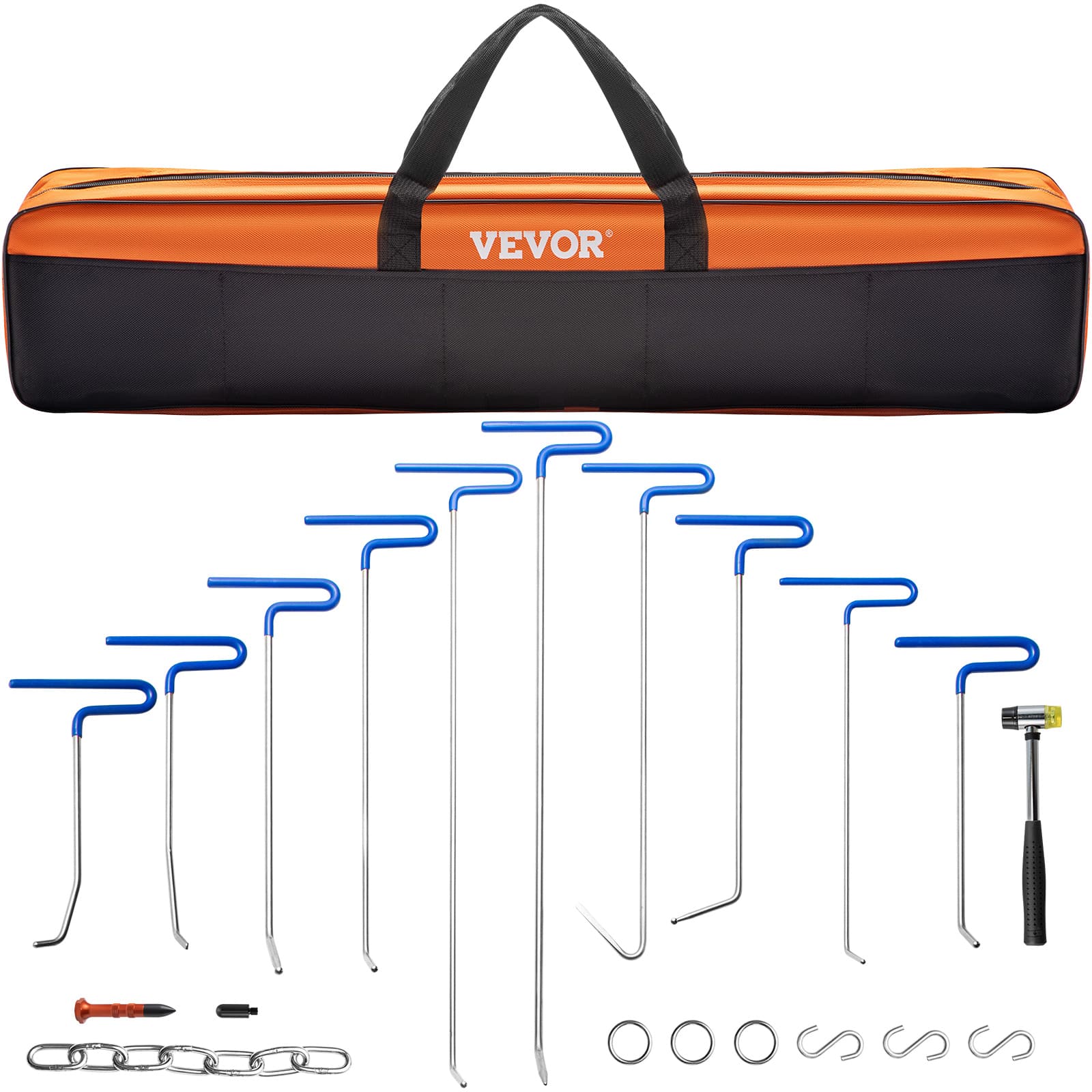 VEVOR - Rods Dent Removal Kit, 20 Pcs Paintless Dent Repair Rods, Stainless Steel Dent Rods, Whale Tail Dent Repair Tools price history on PriceWatchPro