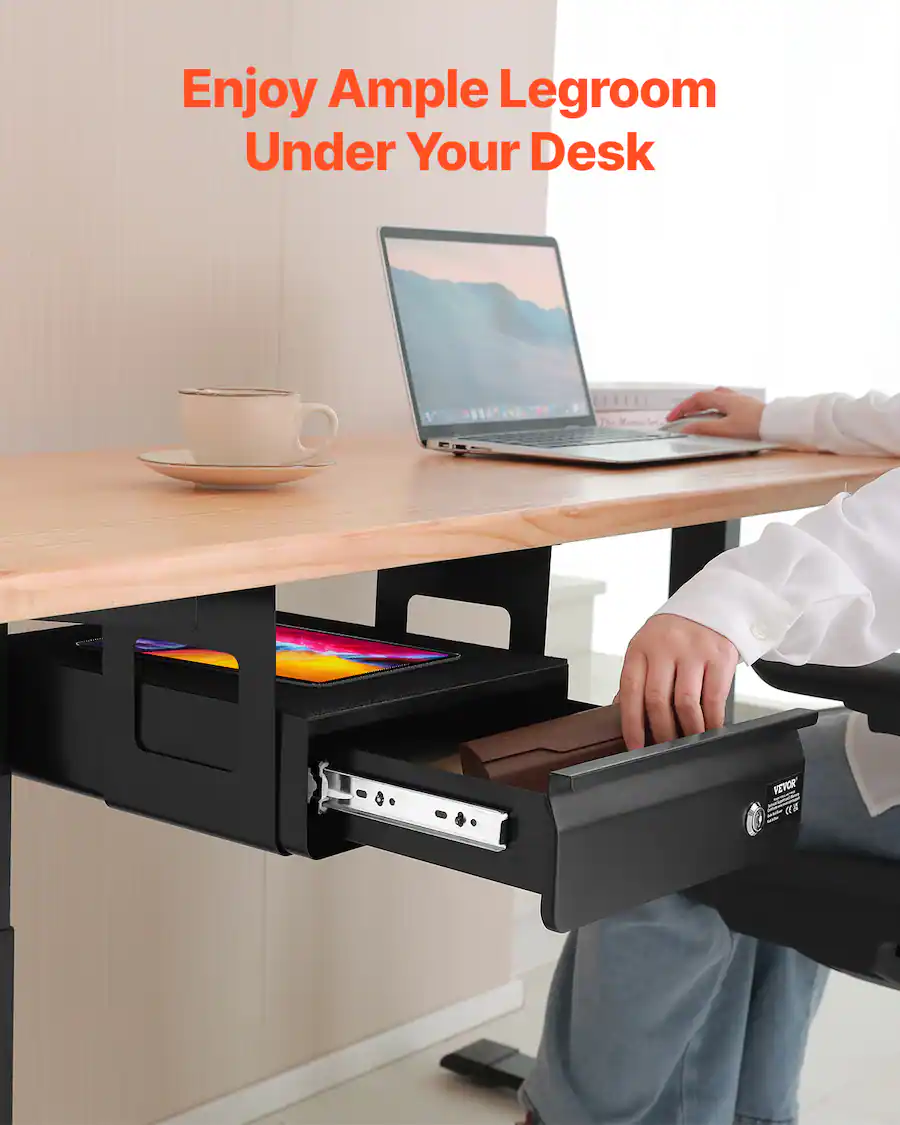 Computer Desk Slide Out VEVOR 13