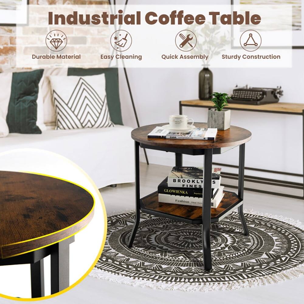 Industrial Coffee Table  
- Durable Material  
- Easy Cleaning  
- Quick Assembly  
- Sturdy Construction  

EASA BROOKLY S FINES GLOWIENKA Fashion
