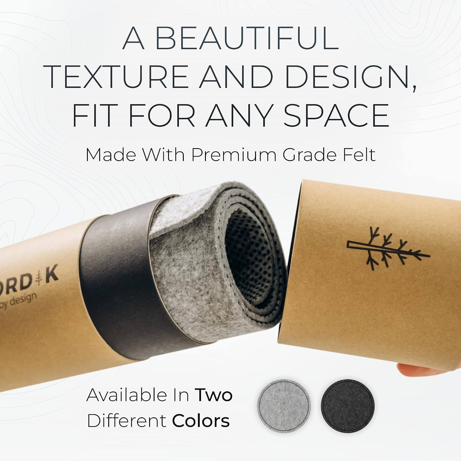 A BEAUTIFUL TEXTURE AND DESIGN, FIT FOR ANY SPACE

Made With Premium Grade Felt

RD K by design

Available In Two Different Colors