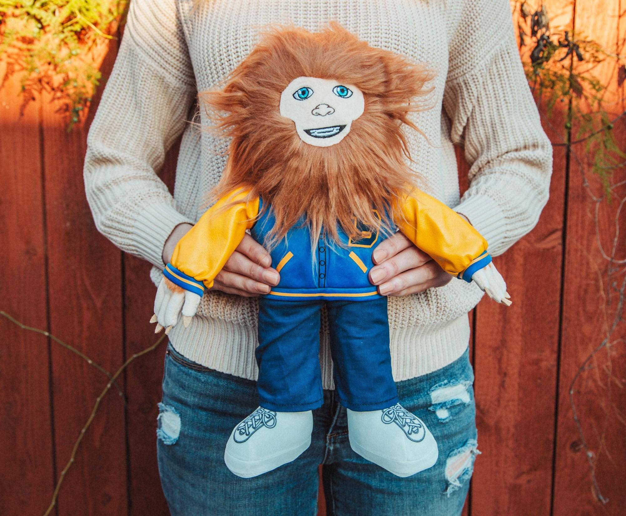 Alt View 4. Toynk - Teen Wolf 14-Inch Collector Plush Toy | Scott Howard - Blue.