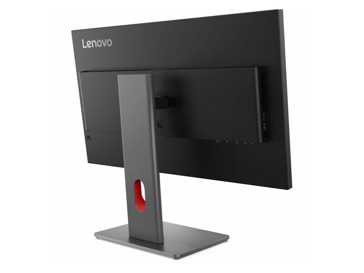 Alt View 5. Lenovo - Lenovo ThinkVision P27Q-40 27" WQHD IPS Monitor - 2560x1440 - 120Hz - USB-C, HDMI, DP - Eclipse Black.