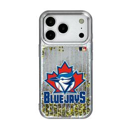Keyscaper - MLB - Toronto Blue Jays 1997-2002 Cooperstown Pinstripe iPhone Glitter Case - 13 - Multicolor