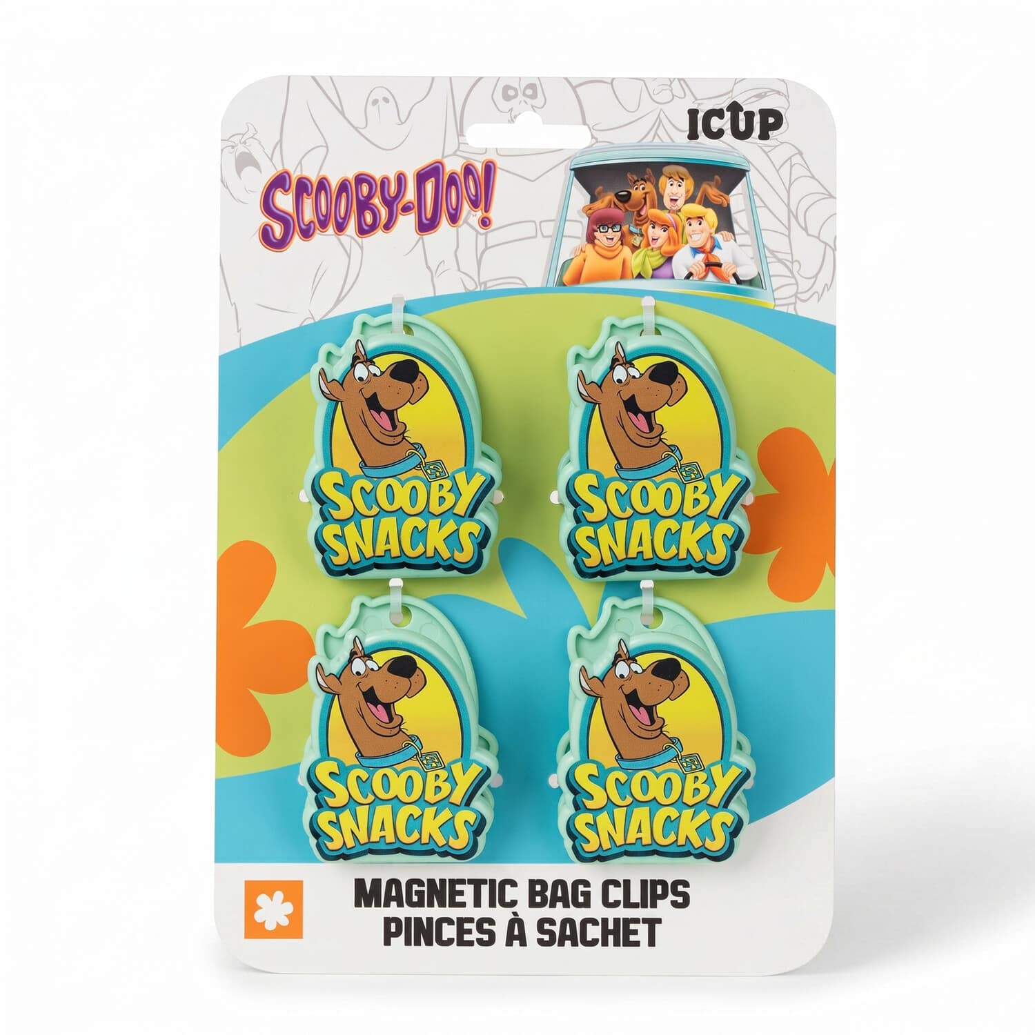 PopMarket - Scooby Doo Magnetic Bag Clips (4 Pack) - COLLECTIBLES - Multicolor price history on PriceWatchPro