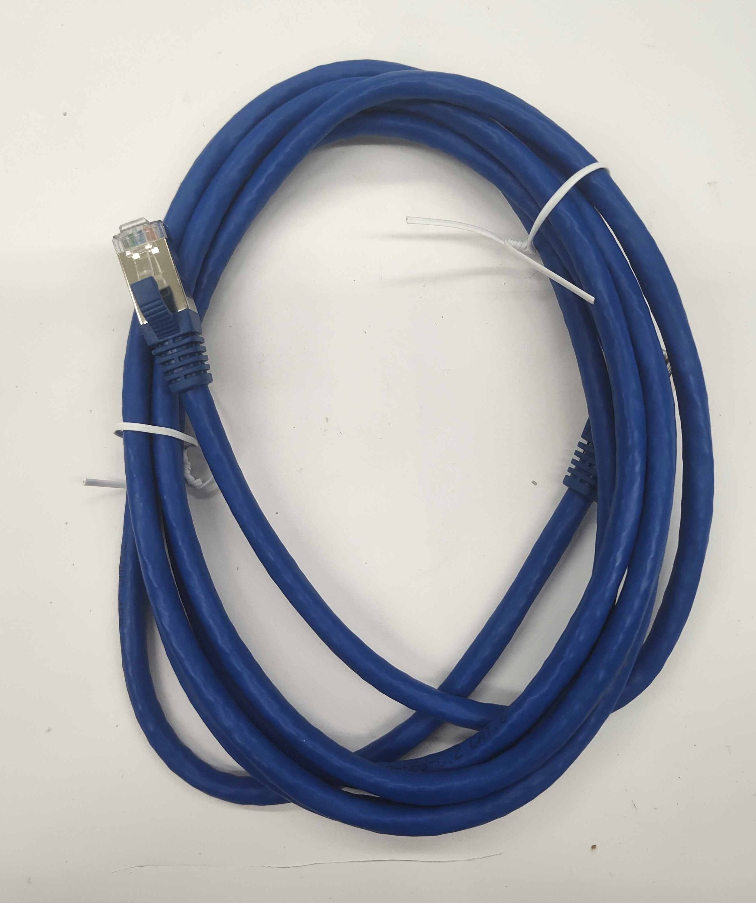 Front. C2G - 757120007982 Ethernet Network Patch Cable - Blue - 8 Feet - Cat6 - Snagless - Shielded - Blue.