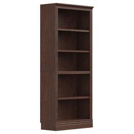 VAUXHILL & CO. - Halston Standard Bookcase Adjustable Open Shelving Unit, Cherry - Dark Cherry