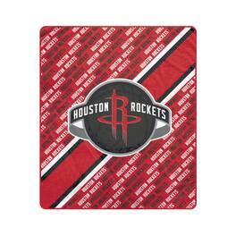 Pegasus - Houston Rockets 60" x 70" Diagonal Lined Wordmark Ultra Soft Blanket - Multicolor