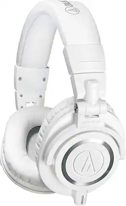 Audio-Technica - ATH-M50xWH Professional Monitor Headphones - White