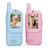 Contixo - Kids Video Walkie Talkies with Camera (2-Pack), 2.0” Video Intercom, Voice & Photo Messaging Toy - Blue/Pink