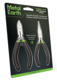 Metal Earth - 2-Piece Tool Kit, Enhanced Design - Silver