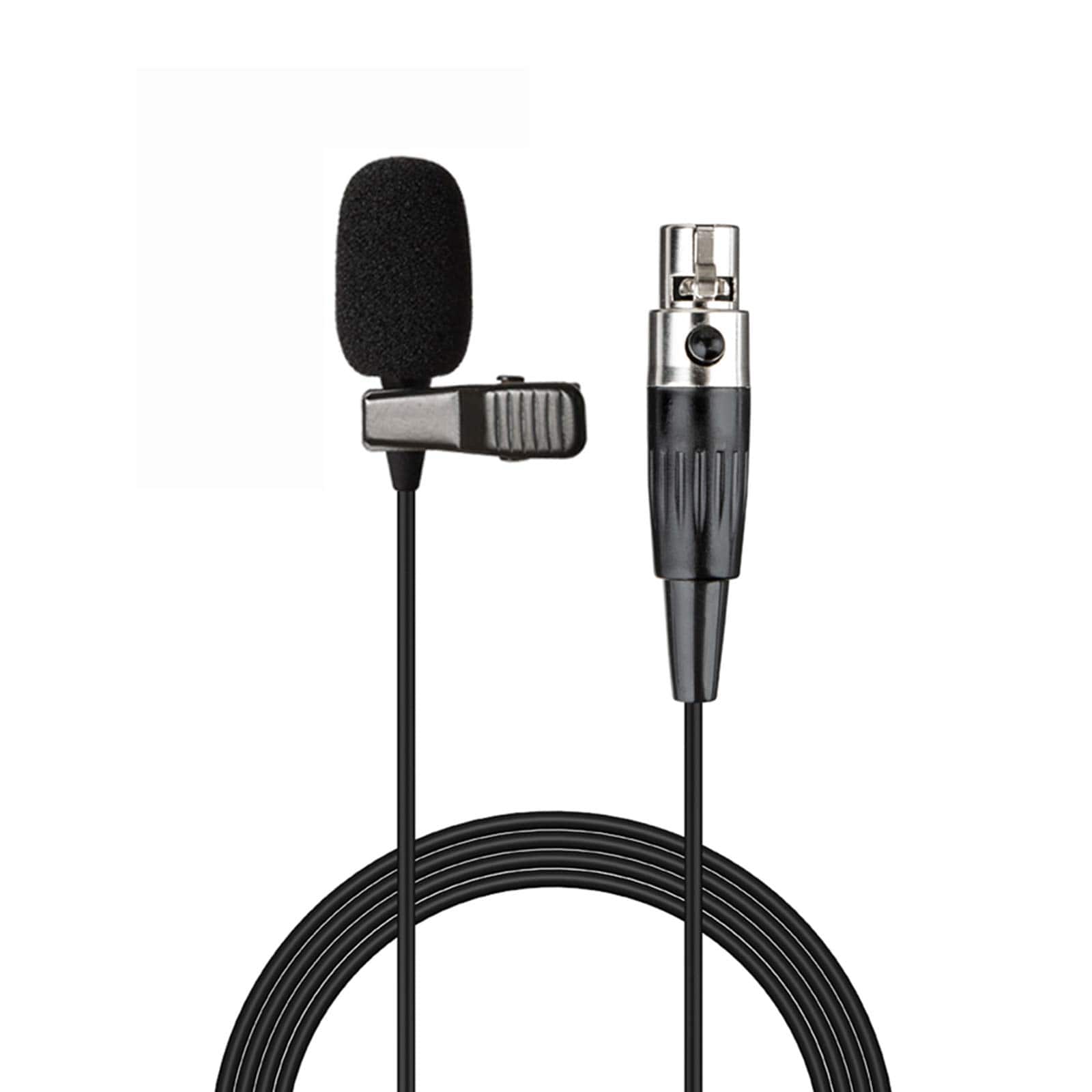Dazzling Pops - Lavalier Microphone Lapel Compatible With Akg Samson Wireless Transmitter Unidirectional Condenser Mic Mini - Mini XLR TA3F Plug for AKG Only