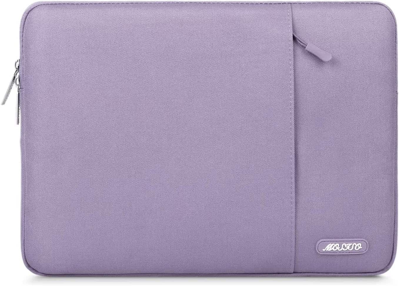 mosiso - Laptop Case 13-13.3 inch Laptop Sleeve Fit with MacBook Air/Pro 13/Pro 14 HP Dell ASUS Lenovo Sleeve Bag with Pocket - Purple