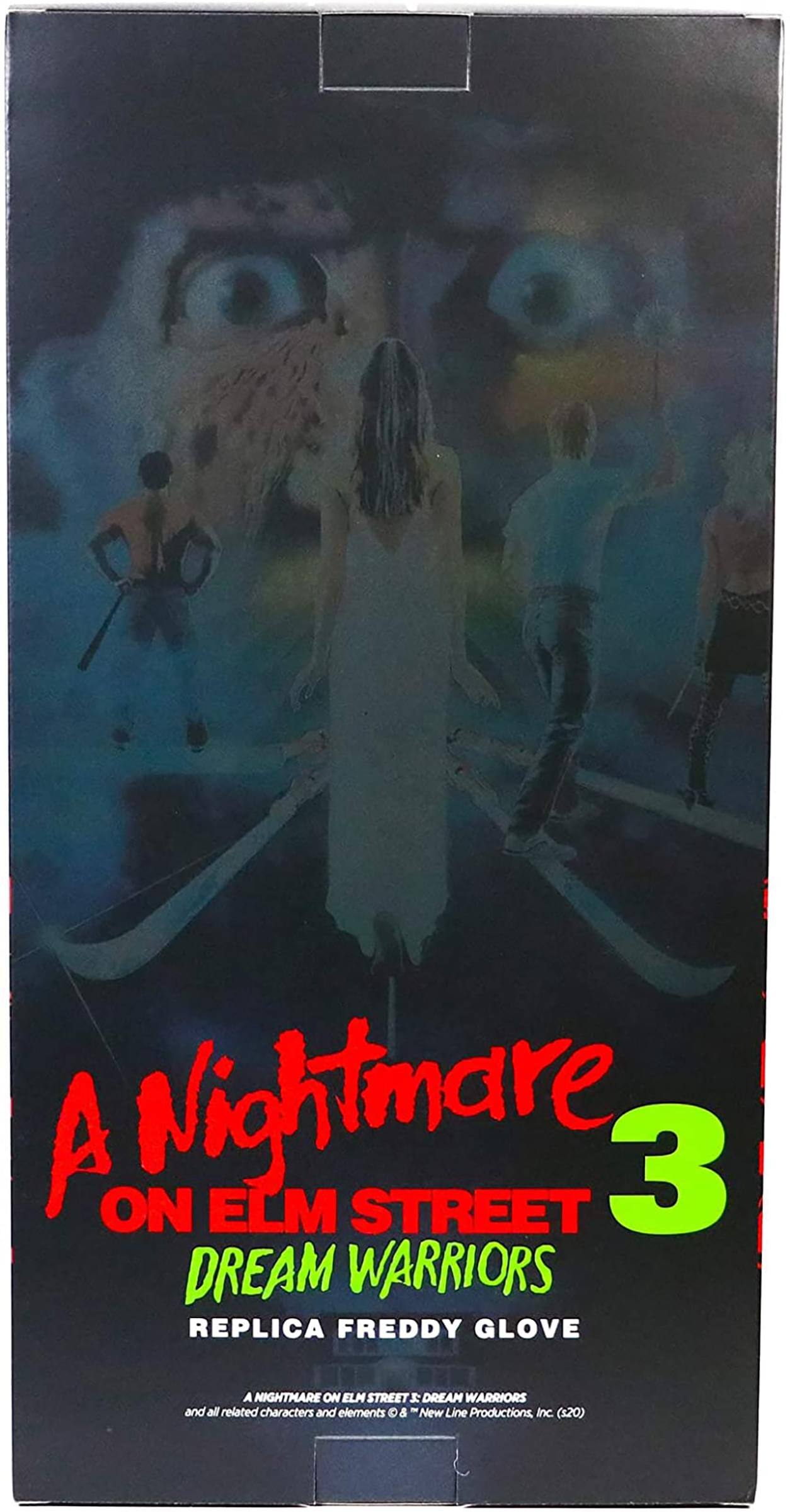 A Nightmare on Elm Street 3: Dream Warriors Replica Freddy Glove  
A Nightmare on Elm Street 1: Dream Warriors and all related characters and elements © New Line Productions Inc. (320)