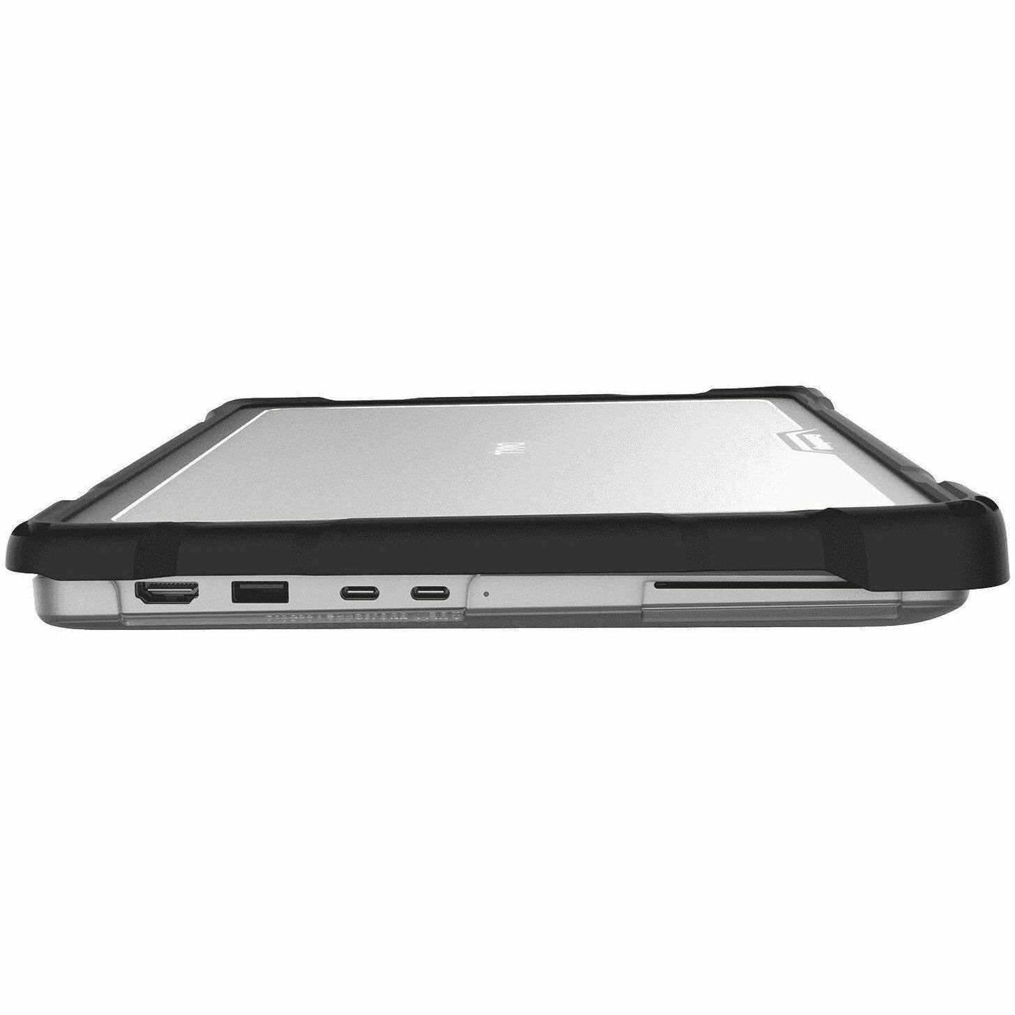 Alt View 2. Gumdrop - Gumdrop SlimTech for Dell Pro 13 Plus (Clamshell) - For Dell Notebook - Textured grip - Transparent - Bump Resistant - Transparent.