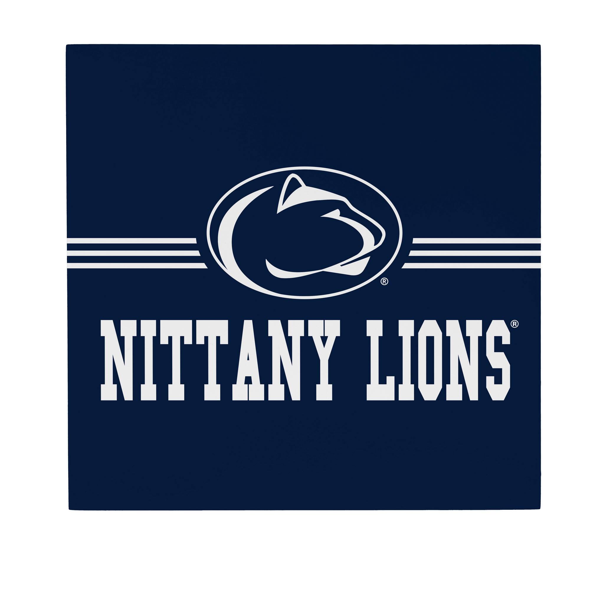 Penn State Nittany Lions 12" x 12" Wood Wall Sign