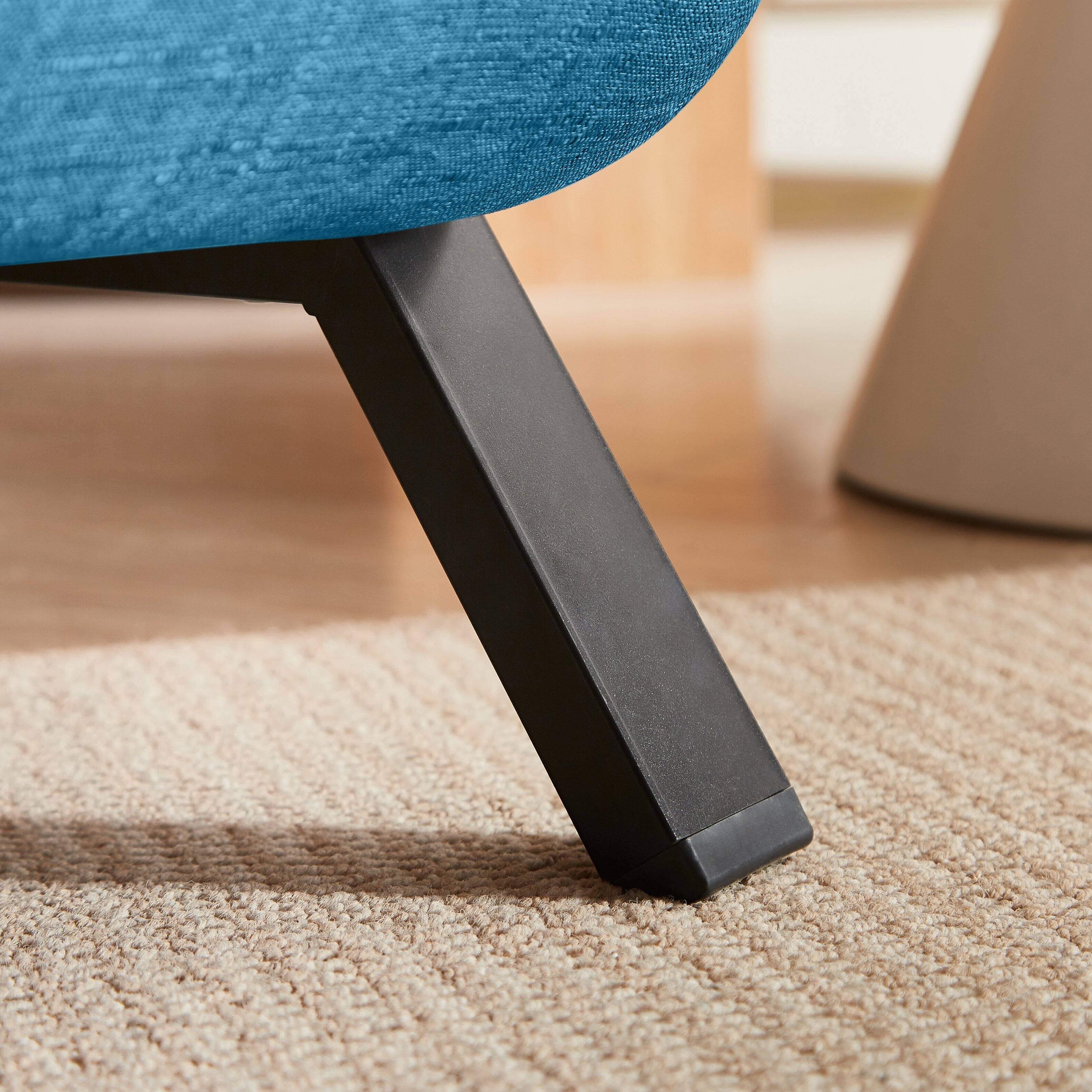 Alt View 7. APRILSOUL - Convertible Chair Bed Sleeper Adults 5 in 1 Folding 5 Position Backrest Pillow Comfy Single Futon - Blue.