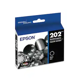 Epson - 202 Claria Ink Standard Capacity Cartridge (T202120-S) - Black