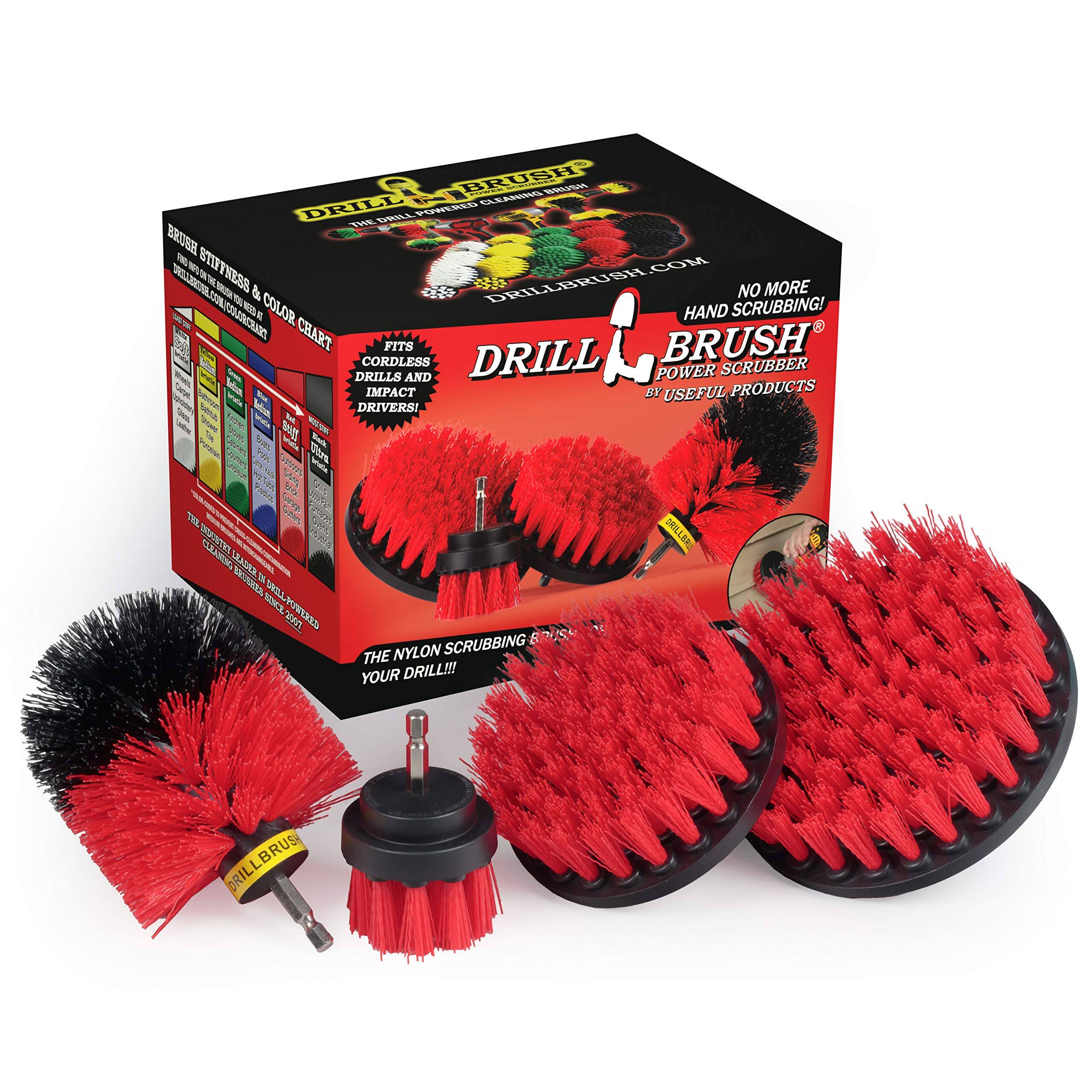 DRILL BRUSH
NO MORE HAND SCRUBBING!
COLOR CHART
CORDLESS FITS DRILL BRUSH
POWER SCRUBBER
DRILLS AND IMPACT DRIVERS
BY USEFUL PRODUCTS
THE NYLON SCRUBBING YOUR DRILL!