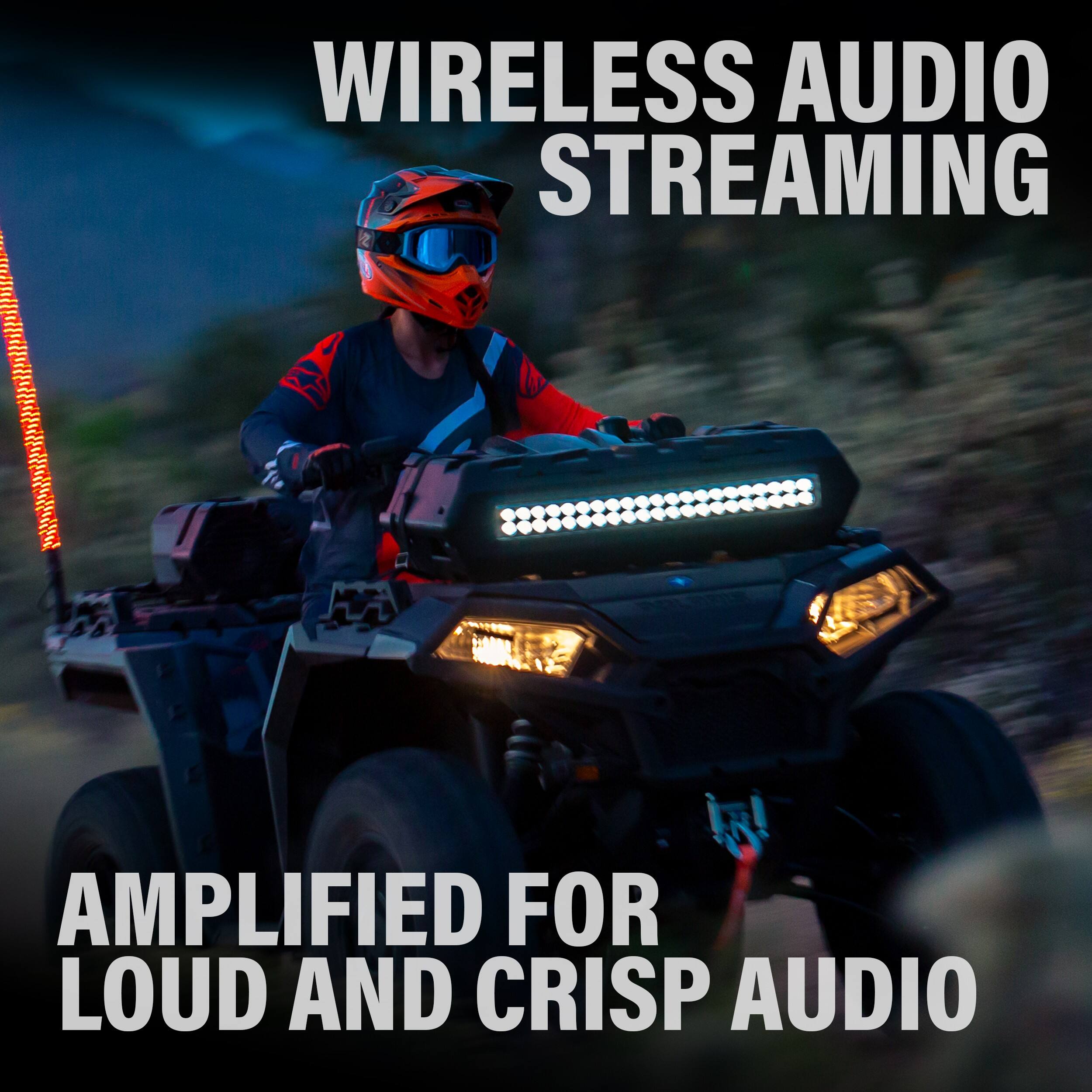 Wireless Audio Streaming Amplified for Loud and Crisp Audio
