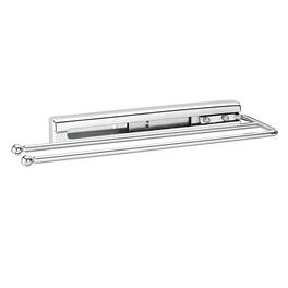 Rev-A-Shelf - Pullout Dish Towel Bar Under Kitchen Cabinet, Chrome, 563-51-C - White