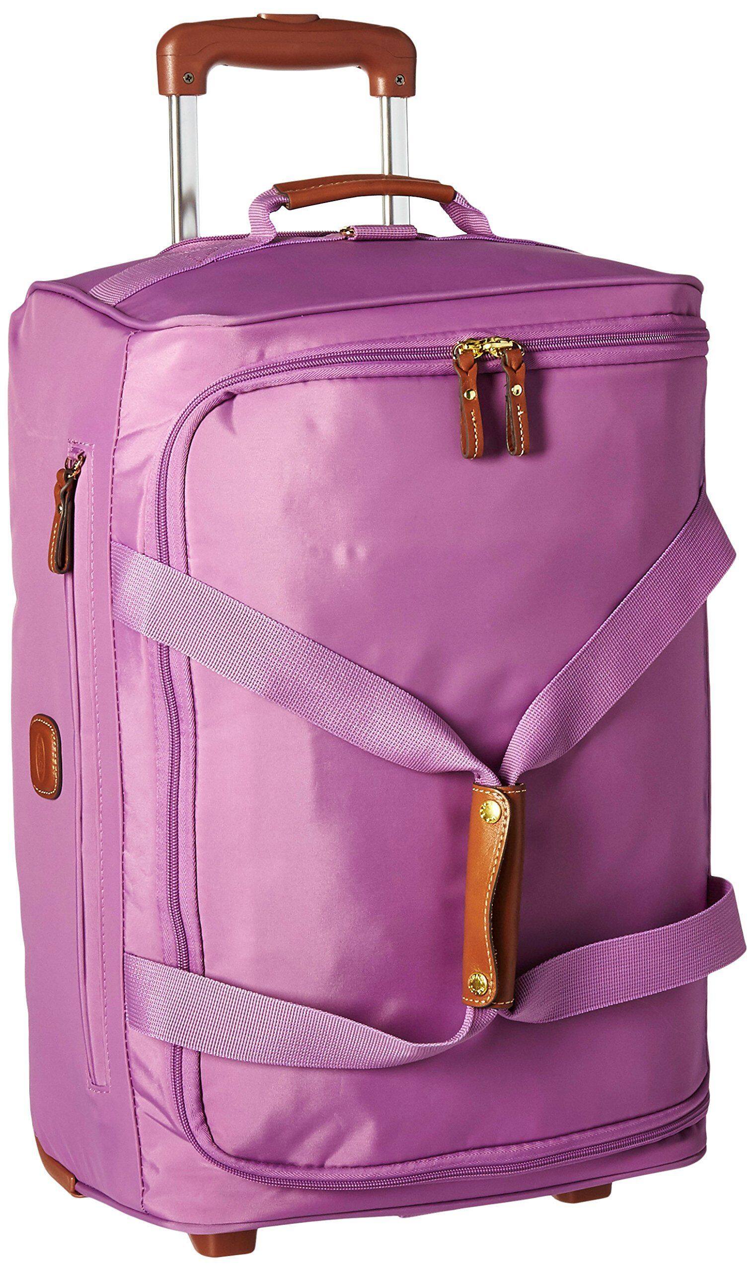 Front. Bric's - Bric's X-Bag 21" 2-Wheel Wheeled Duffel Bags Fuchsia - Fuchsia.