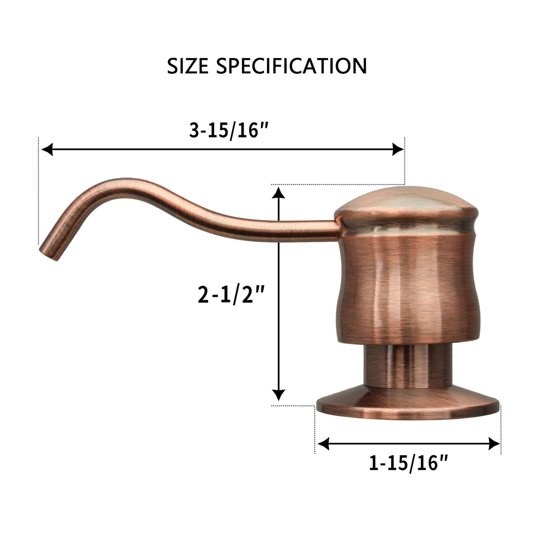 SIZE SPECIFICATION  
3-15/16"  
2-1/2"  
1-15/16"