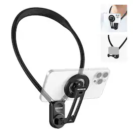 Neewer - Magnetic Neck Holder for Hands-Free Video - Mount for GoPro, iPhone & Action Camera POV Vlogging