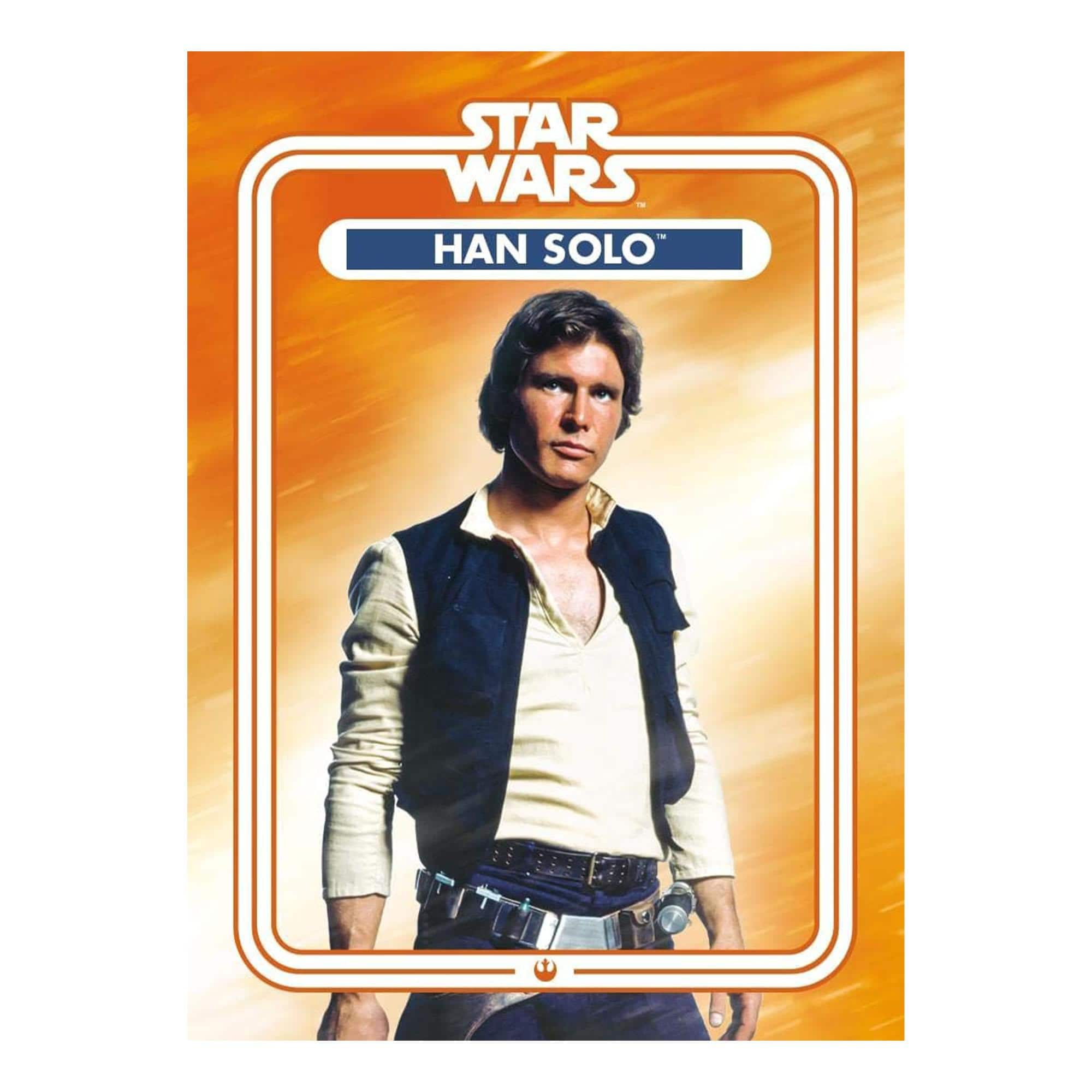 Star Wars - Han Solo 2.5 x 3.5 Inch Flat Magnet - Orange price history on PriceWatchPro