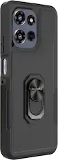 Angle. SaharaCase - Raider Series Heavy Duty Case for Motorola G Power 5G (2025/2026) - Scorpion Black.
