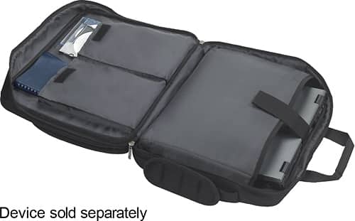 Alt View 1. Solo New York - Empire Briefcase for 17" Laptop - Black.