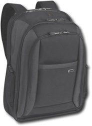 Solo - CheckFast Laptop Backpack for 16" Laptop - Black - Front_Zoom
