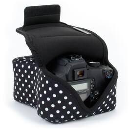 USA Gear - DSLR Camera Case Sleeve with Accessory Storage & Strap Openings